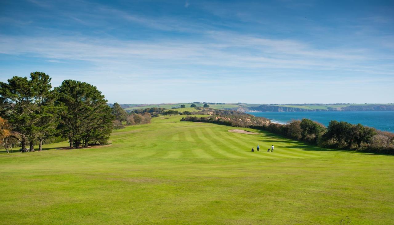 The Carlyon Bay Hotel And Spa St Austell Exterior foto